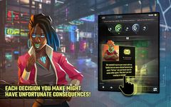 Captura de tela do apk InfiniteCorp: Cyberpunk Decision-Based Card Game 8