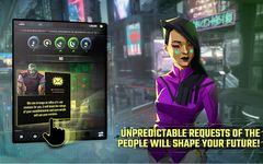 Captura de tela do apk InfiniteCorp: Cyberpunk Decision-Based Card Game 1