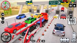 Скриншот  APK-версии Car Transporter Truck Simulator-Carrier Truck Game