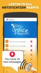 Captură de ecran Voice Notification Reader for whatsapp, SMS Notify apk 7