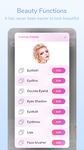 Maquillaje facial y cámara editor de fotos captura de pantalla apk 4