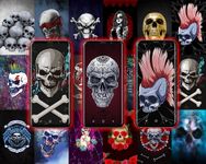 Tangkapan layar apk Skull live wallpaper 13