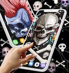 Tangkapan layar apk Skull live wallpaper 12