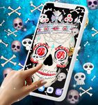 Tangkapan layar apk Skull live wallpaper 4