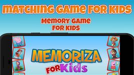 Memory-Spiel für Kinder kostenlos. Picture Match. Screenshot APK 5