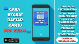 Gambar Cara Daftar Kartu Pra Kerja 