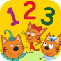 APK-иконка 123 Три кота Игры . Учим цифры! Игры для малышей.