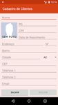 Captura de tela do apk Cadastro de Clientes 5