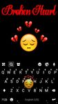 Tangkapan layar apk Theme Broken Heart Emoji 