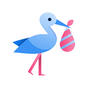 Иконка Stork — приложение для беременных