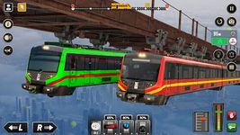 Captura de tela do apk Impossible Euro Train Simulator Free 