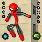 Tangkap skrin apk Stickman tali wira Spider Game 6