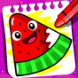 Fruits Coloring book & Food Drawing book Kids Free