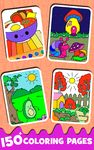 Captură de ecran Fruits Coloring book & Food Drawing book Kids Free apk 14