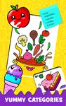 ภาพหน้าจอที่ 5 ของ Fruits Coloring book & Food Drawing book Kids Free