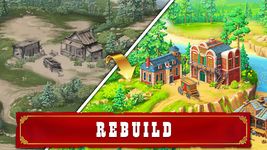 Jewels of the Wild West: 보석 짝 맞추기와 도시 복원의 스크린샷 apk 12