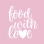 Icône de food with love