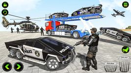 US Police Cyber Truck Car Transporter: Cruise Ship의 스크린샷 apk 11