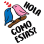 Icono de Stickers de saludos en español para WhatsApp