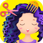 Ícone do Salão de cabelo e maquiagem : jogos de meninas