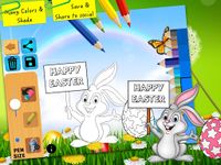 Imagine Easter bunny egg coloring book 1