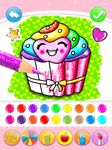 Скриншот 9 APK-версии Cupcakes Coloring Book Glitter