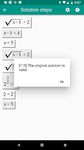 Algebrator - math calculator that shows steps의 스크린샷 apk 17