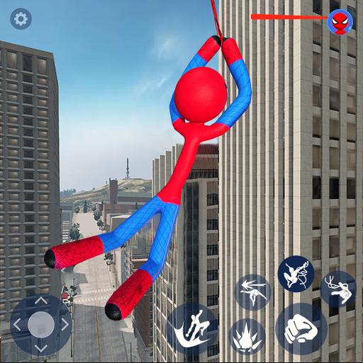 Grande Stickman Corda Herói Crime City Apk Baixar App Grátis Para Android 6554