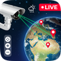 Live Earth Cam - Reisplanner, Wereldreis, 3D-kaart