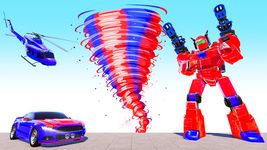 Hurricane Tornado Robot Transforming - City Rescue ekran görüntüsü APK 6