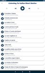 Screenshot 2 di Learn Italian - Listening And Speaking apk