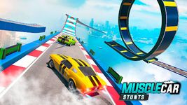 Tangkapan layar apk Muscle Car Stunts Games: Mega Ramp Stunt Car Games 13