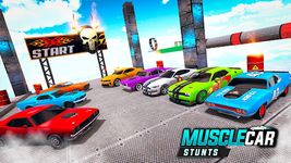 Captură de ecran Muscle Car Stunts Games: Mega Ramp Stunt Car Games apk 8