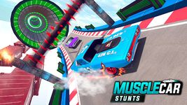 Tangkapan layar apk Muscle Car Stunts Games: Mega Ramp Stunt Car Games 4