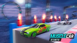 Tangkapan layar apk Muscle Car Stunts Games: Mega Ramp Stunt Car Games 3