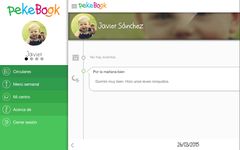 Pekebook - Agenda Infantil captura de pantalla apk 3