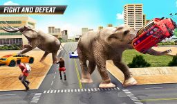 Gambar gajah yang marah serangan kota game binatang buas 4