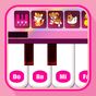 Kids Pink Piano Icon
