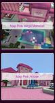 Pink house with furniture. Craft maps and mods 이미지 8