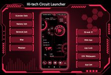 Tangkap skrin apk Hi-tech Circuit Launcher 15