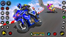 Police Bike Mega Ramp Impossible Bike Stunt Games screenshot apk 8