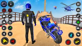 Police Bike Mega Ramp Impossible Bike Stunt Games screenshot apk 15