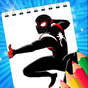 Coloring Book For Spider : Coloring game womаn APK