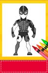 Coloring Book For Spider : Coloring game womаn image 