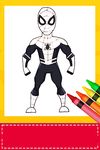 Coloring Book For Spider : Coloring game womаn image 2