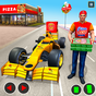 Smart Taxi Driving Pizza Delivery Free Game