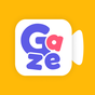 Ikon Gaze Video Chat App-Live Chat Acak & Bertemu Orang