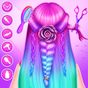 Braided Hairstyle Salon: Make Up And Dress Up