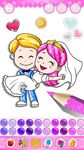 Glitter Bride and Groom Coloring Pages For Kids의 스크린샷 apk 16