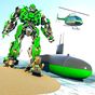 Sous-marin jeux transforming robot: navire de gu APK